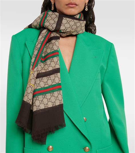 gucci stole scarf|Gucci scarf outlet.